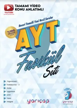 Yarıçap Yayınları YKS Alan Yeterlilik Testi (AYT) Matematik Fasikül Seti (2024-2025)
