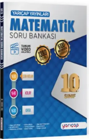 Yarıçap Yayınları 10. Sınıf Matematik Soru Bankası (2026-2027)