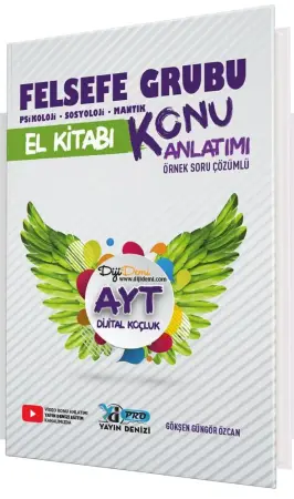 Yayın Denizi Pro Yayınları YKS AYT Pro Felsefe Grubu Konu Anlatımlı El Kitabı (2025-2026)