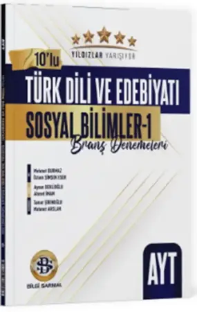 Yıldızlar Yarışıyor Yayınları AYT Edebiyat Sosyal Bilimler 1 Deneme (2025-2026)