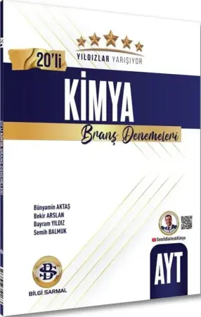 Yıldızlar Yarışıyor Yayınları AYT Kimya 20'li Branş Denemesi (2025-2026)