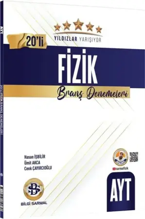 Yıldızlar Yarışıyor Yayınları AYT Fizik 20'li Branş Denemesi (2025-2026)