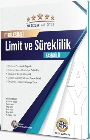 Yıldızlar Yarışıyor Yayınları AYT Limit ve Süreklilik Etkileşimli Fasikülü (2025-2026)