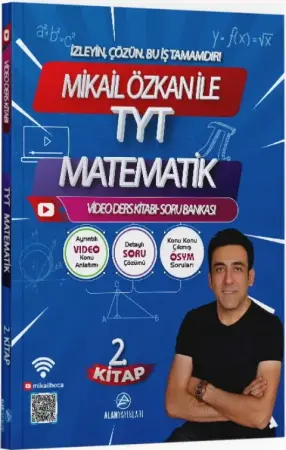 Alan Yayınları TYT Matematik 2. Kitap Video Ders Kitabı ve Soru Bankası (2025)