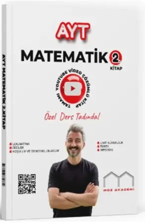 Alan Yayınları Moz Akademi AYT Matematik 2. Kitap Tamamı Çözümlü Soru Bankası (2025)