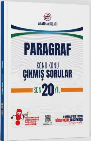 Alan Yayınları TYT MSÜ Konu Konu Çıkmış Sorular Paragraf (2025)
