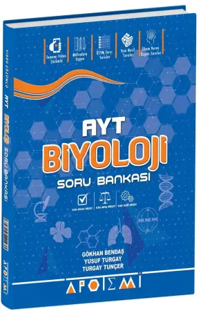 Apotemi Yayınları YKS Alan Yeterlilik Testi Biyoloji Soru Bankası (2025-2026)