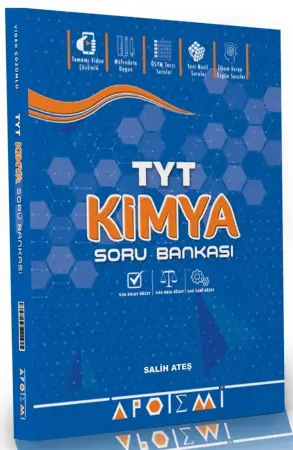 Apotemi Yayınları TYT Kimya Soru Bankası (2025-2026)