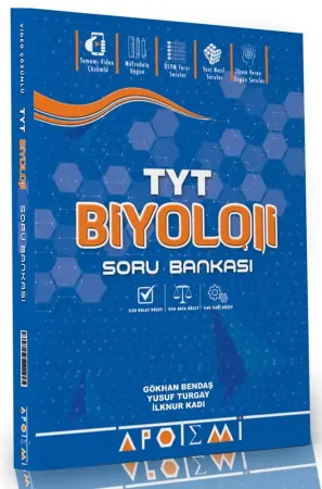 Apotemi Yayınları TYT Biyoloji Soru Bankası (2025-2026)