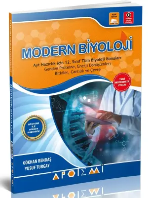 Apotemi Yayınları YKS Alan Yeterlilik Testi (AYT) Modern Biyoloji (2025-2026)