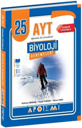 Apotemi Yayınları YKS Alan Yeterlilik Testi (AYT) Biyoloji 25'li Deneme (2025-2026)