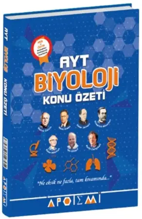 Apotemi Yayınları YKS Alan Yeterlilik Testi Biyoloji Konu Özeti (2025-2026)