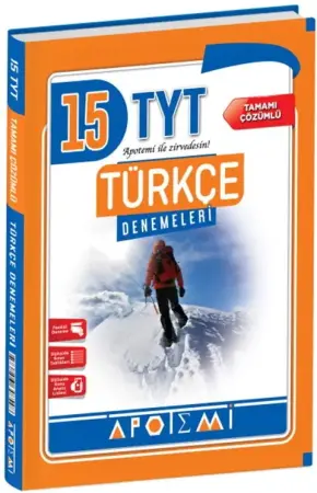 Apotemi Yayınları TYT Türkçe 15'li Deneme (2025-2026)