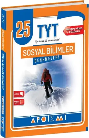 Apotemi Yayınları TYT Sosyal Bilimler 25'li Deneme (2025-2026)