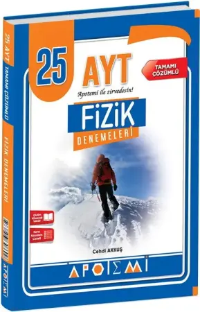 Apotemi Yayınları YKS AYT Fizik 25'li Deneme (2026)