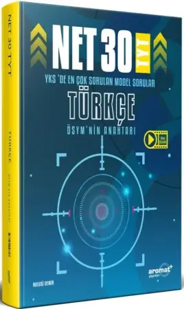Aromat Yayınları TYT Türkçe 30 Net Model Sorular Soru Bankası (2024)
