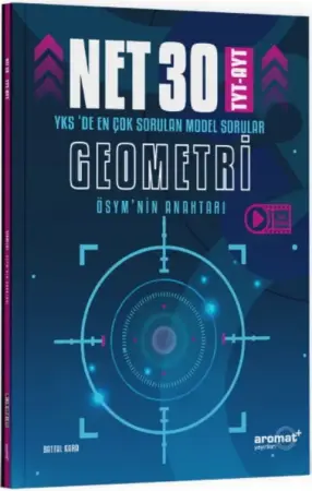 Aromat Yayınları TYT AYT Geometri Net 30 ÖSYM Anahtarı Soru Bankası (2024)