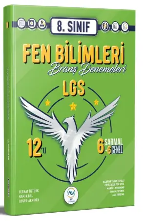 Av Yayınları 8. Sınıf LGS Fen Bilimleri 12'li Branş Denemesi (2025-2026)