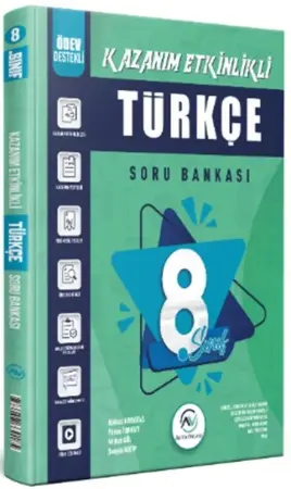 AV Yayınları 8. Sınıf LGS Türkçe Kazanım Etkinlikli Soru Bankası (2025-2026)