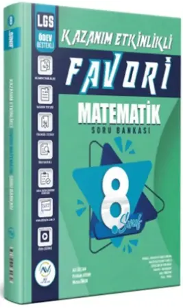 Av Yayınları 8. Sınıf LGS Matematik Favori Kazanım Etkinlikli Soru Bankası (2025-2026)