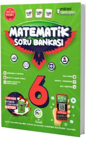 AV Yayınları 6. Sınıf Matematik Soru Bankası (Branş Denemesi Hediyeli) - 2025-2026