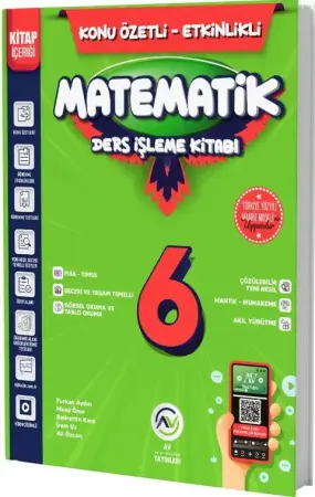 AV Yayınları 6. Sınıf Matematik Ders İşleme Kitabı (2025-2026)