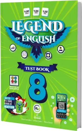 AV Yayınları 8. Sınıf LGS Legend of English Soru Bankası (2025-2026)