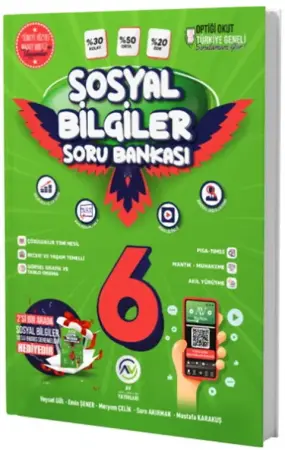 AV Yayınları 6. Sınıf Sosyal Bilgiler Soru Bankası (Branş Denemesi Hediyeli) (2025-2026)