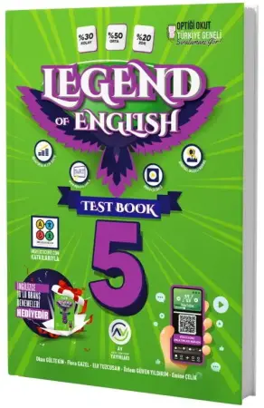 AV Yayınları 5. Sınıf Legend of English Seri Testbook (2025-2026)
