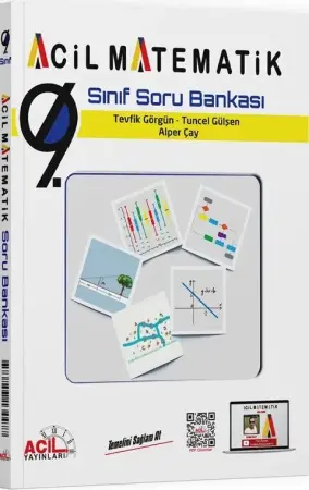 ACİL Yayınları 9. Sınıf Matematik Soru Bankası (2025-2026)