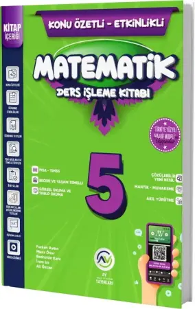 Av Yayınları 5. Sınıf Matematik Ders İşleme Kitabı (2025-2026)