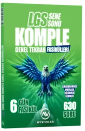 AV Yayınları 8. Sınıf LGS Komple Genel Tekrar Fasikülleri (2025-2026)