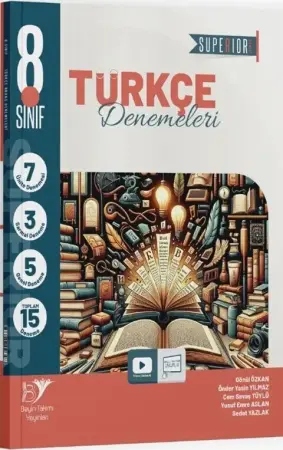 Beyin Takımı Yayınları 8. Sınıf LGS Türkçe Superior 15'li Deneme (2025-2026)