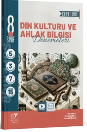 Beyin Takımı Yayınları 8. Sınıf LGS Superior Din Kültürü ve Ahlak Bilgisi 15'li Deneme (2025-2026)