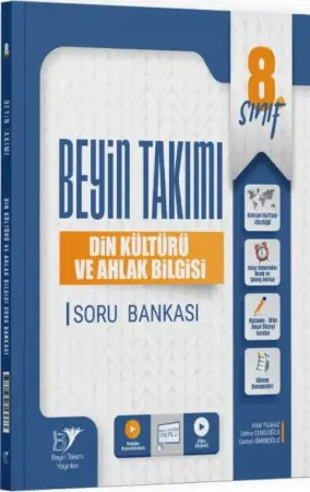 Beyin Takımı Yayınları 8. Sınıf Din Kültürü ve Ahlak Bilgisi Soru Bankası (2025-2026)