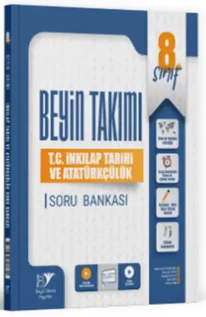 Beyin Takımı Yayınları 8. Sınıf T.C. İnkılap Tarihi ve Atatürkçülük Soru Bankası (2025-2026)