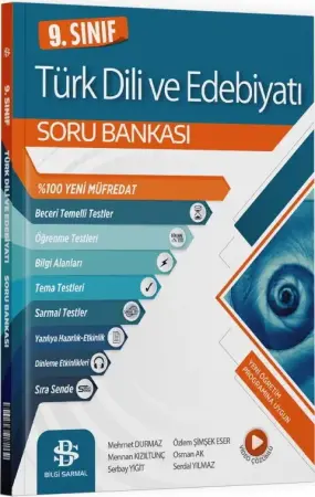 Bilgi Sarmal Yayınları 9. Sınıf Türk Dili ve Edebiyatı Soru Bankası (2025-2026)