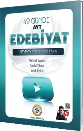 Bilgi Sarmal Yayınları YKS AYT 49 Günde Edebiyat Video Ders Kitabı (2025-2026)