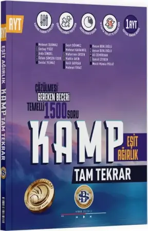 Bilgi Sarmal Yayınları AYT Eşit Ağırlık Kamp Tam Tekrar (2025-2026)
