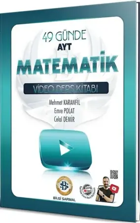 Bilgi Sarmal Yayınları YKS AYT 49 Günde Matematik Video Ders Kitabı (2025-2026)