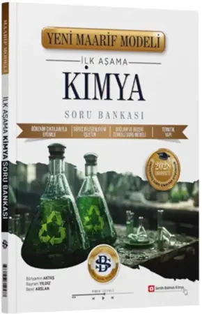 Bilgi Sarmal Yayınları Üniversiteye Hazırlık Kimya İlk Aşama Maarif Modeli Soru Bankası (2026)