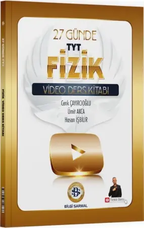 Bilgi Sarmal Yayınları TYT Fizik 27 Günde Video Ders Kitabı (2026-2027)