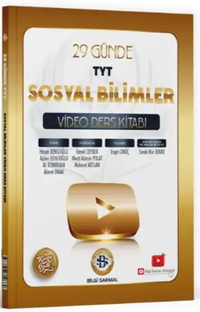 Bilgi Sarmal Yayınları TYT 29 Günde Sosyal Bilimler Video Ders Kitabı (2026-2027)