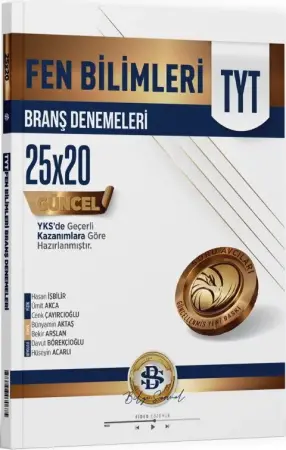 Bilgi Sarmal Yayınları TYT Fen Bilimleri 25'li Deneme (2025-2026)