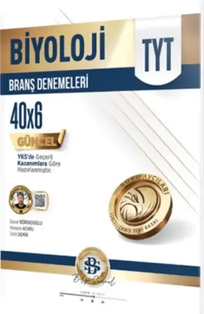 Bilgi Sarmal Yayınları TYT Biyoloji 40'lı Deneme (2025-2026)