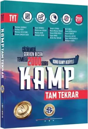 Bilgi Sarmal Yayınları TYT Kamp Tam Tekrar (2025-2026)