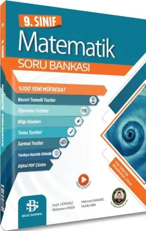 Bilgi Sarmal Yayınları 9. Sınıf Matematik Soru Bankası (2025-2026)