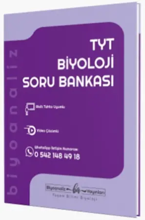 Biyoanaliz Yayınları TYT Biyoloji Soru Bankası (2025-2026)
