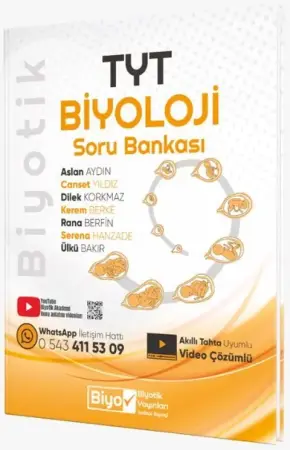 Biyotik Yayınları TYT Biyoloji Soru Bankası (2026-2027)