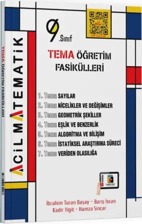 ACİL Yayınları 9. Sınıf Matematik Tema Öğretim Seti (2025-2026)